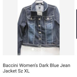 Womens denim jacket. NWT